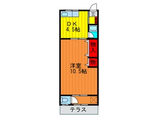 きらりハイツの物件間取画像